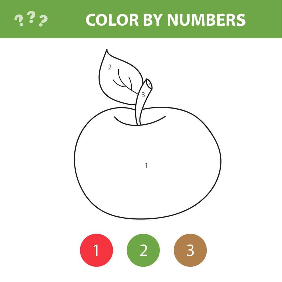 Pomme  Color By Number