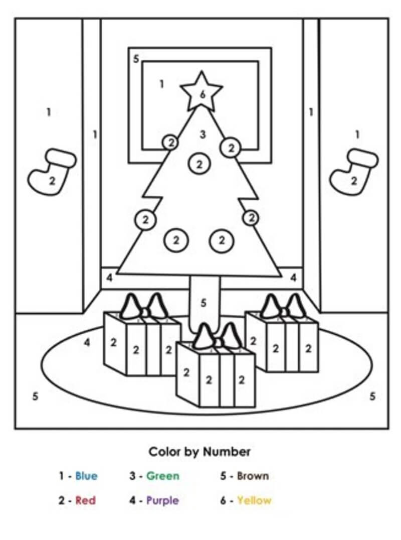 Sapin de Noël dans la maison