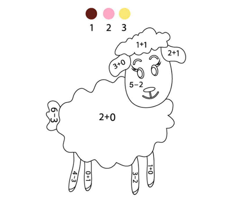 Mouton  Color By Number