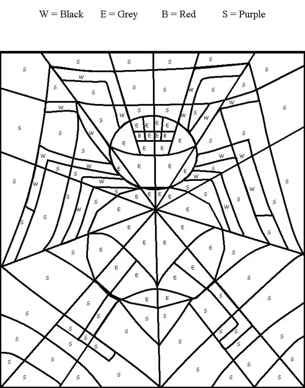 Logo de Spiderman Coloriage Magique