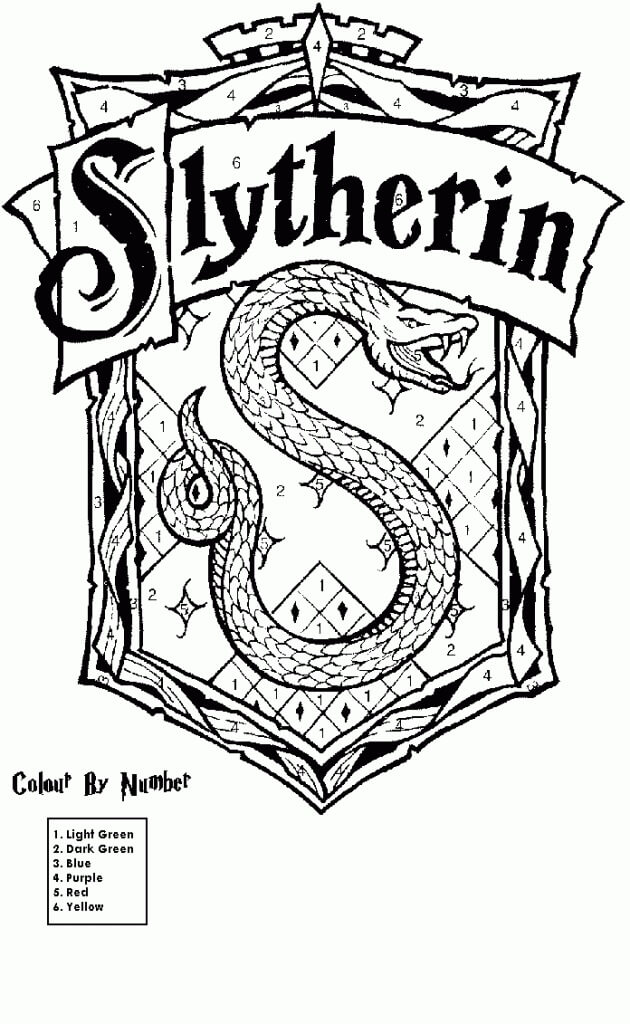 Serpent dans Harry Potter Coloriage Magique