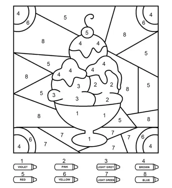 Coloriage Magique Glace