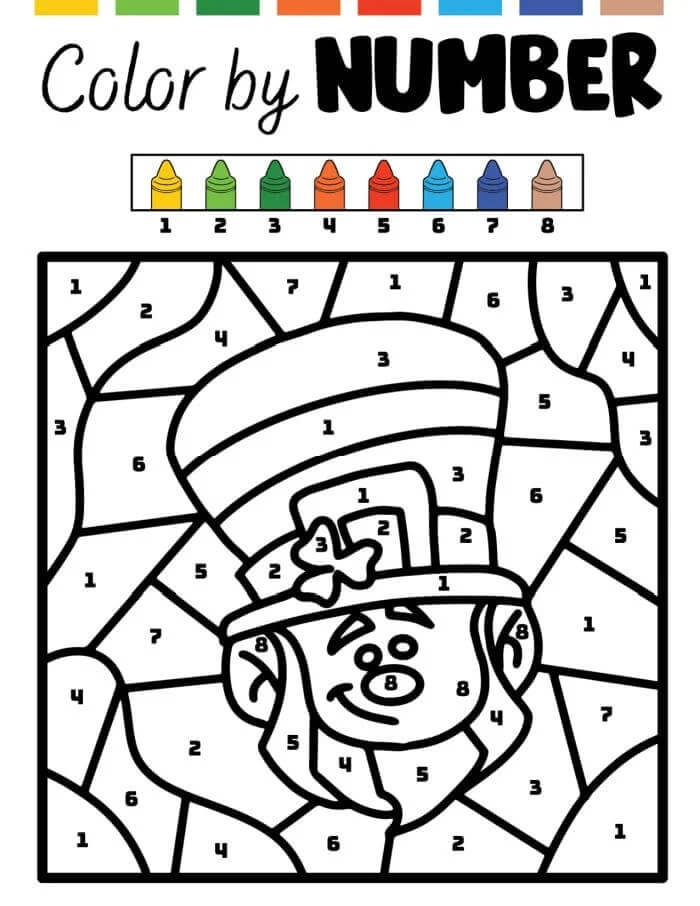 Basique Saint-Patrick Coloriage Magique