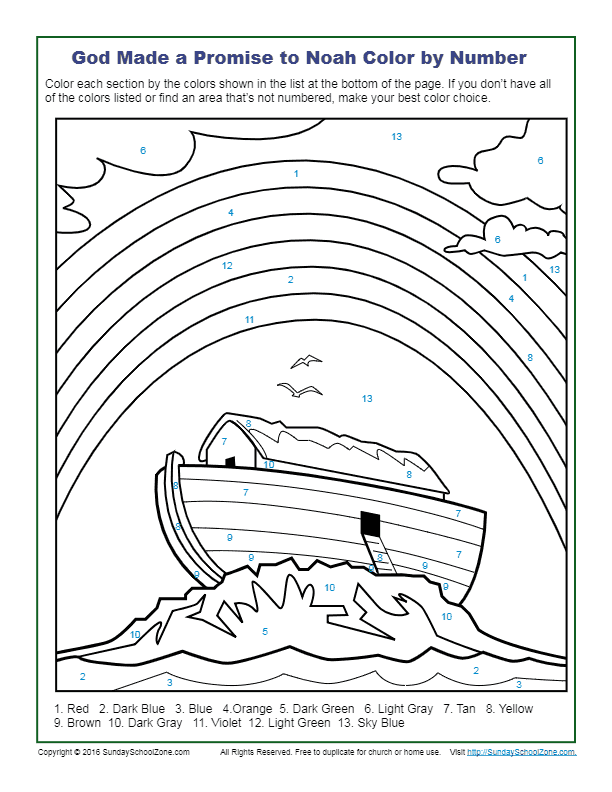 Bible normale Coloriage magique