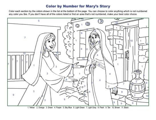 Bible parfait Coloriage magique