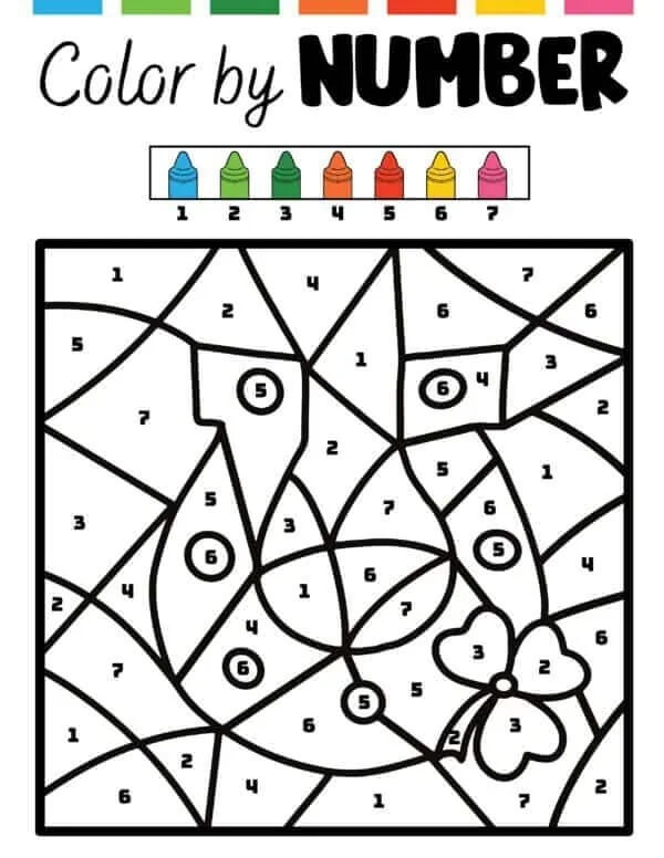 Bonne Saint-Patrick Coloriage Magique