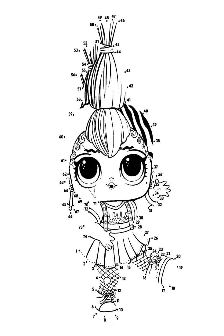 Gratuit LOL Surprise Coloriage Magique