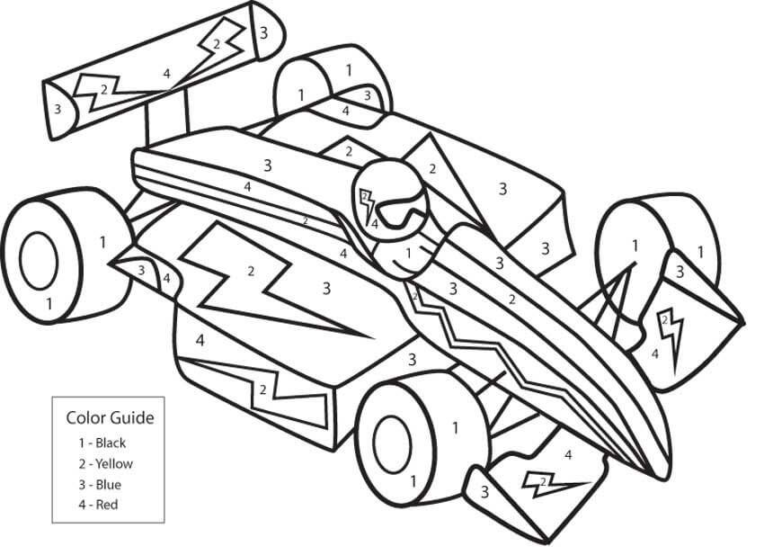 Coloriage Magique Hot Wheels