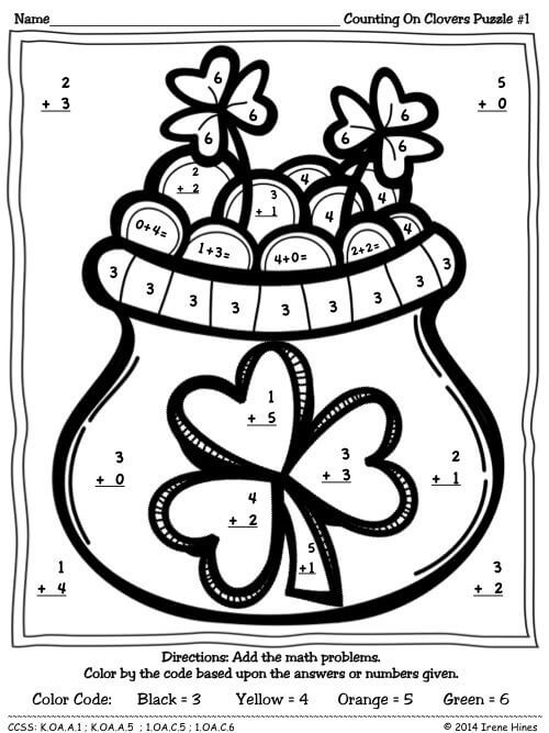 Tirage gratuit de la Saint-Patrick Coloriage Magique