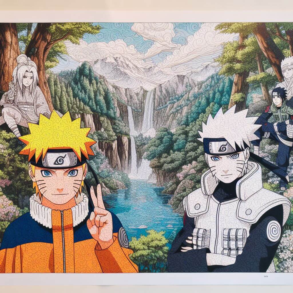 Basique Naruto Coloriage Magique