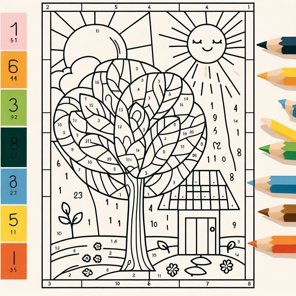 Cours préparatoire Coloriage Magique