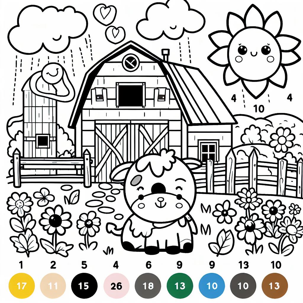 Coloriage Magique Cours préparatoire