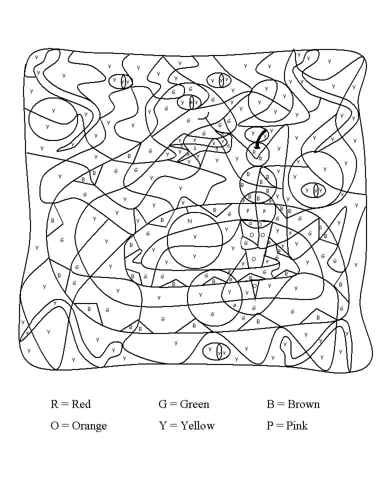Couleur du serpent par lettre