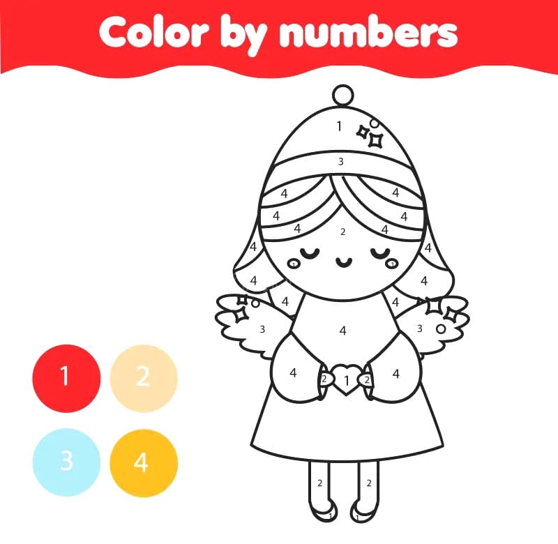 Ange  Color By Number