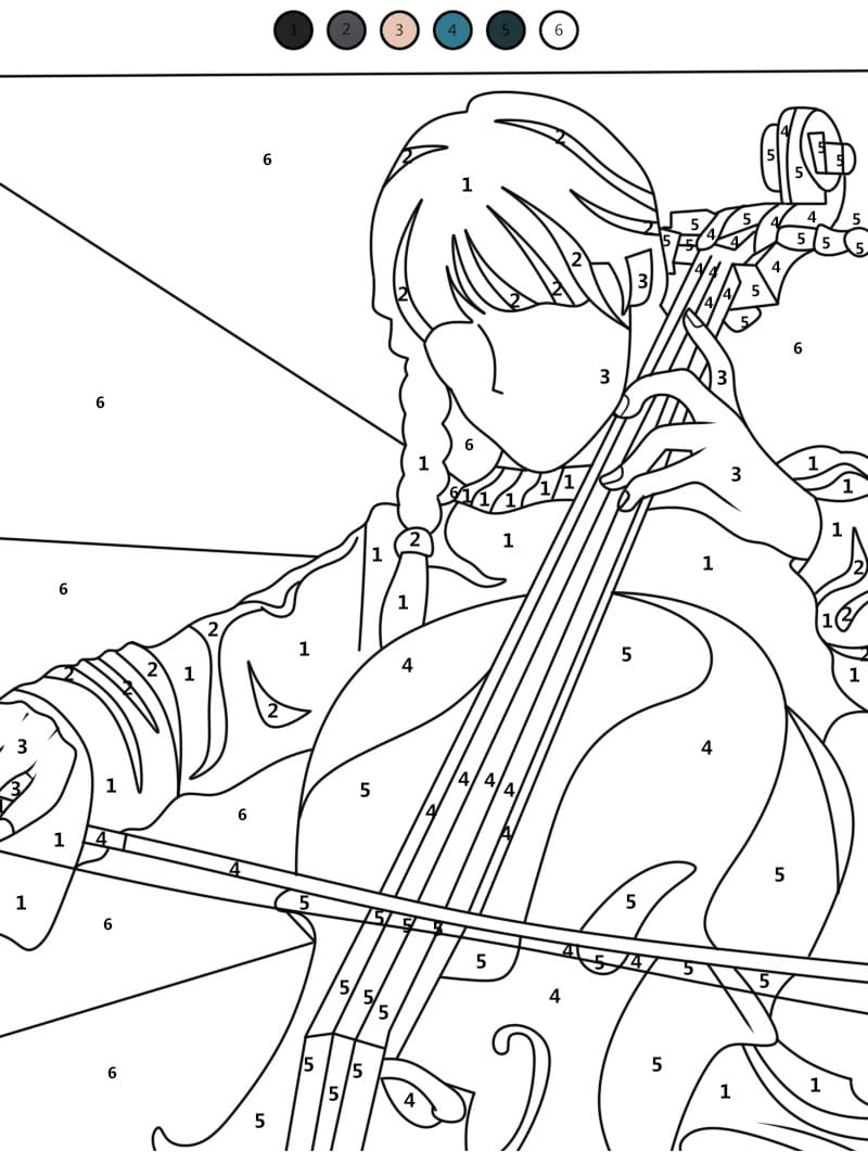 Mercredi Coloriage Magique Gratuit