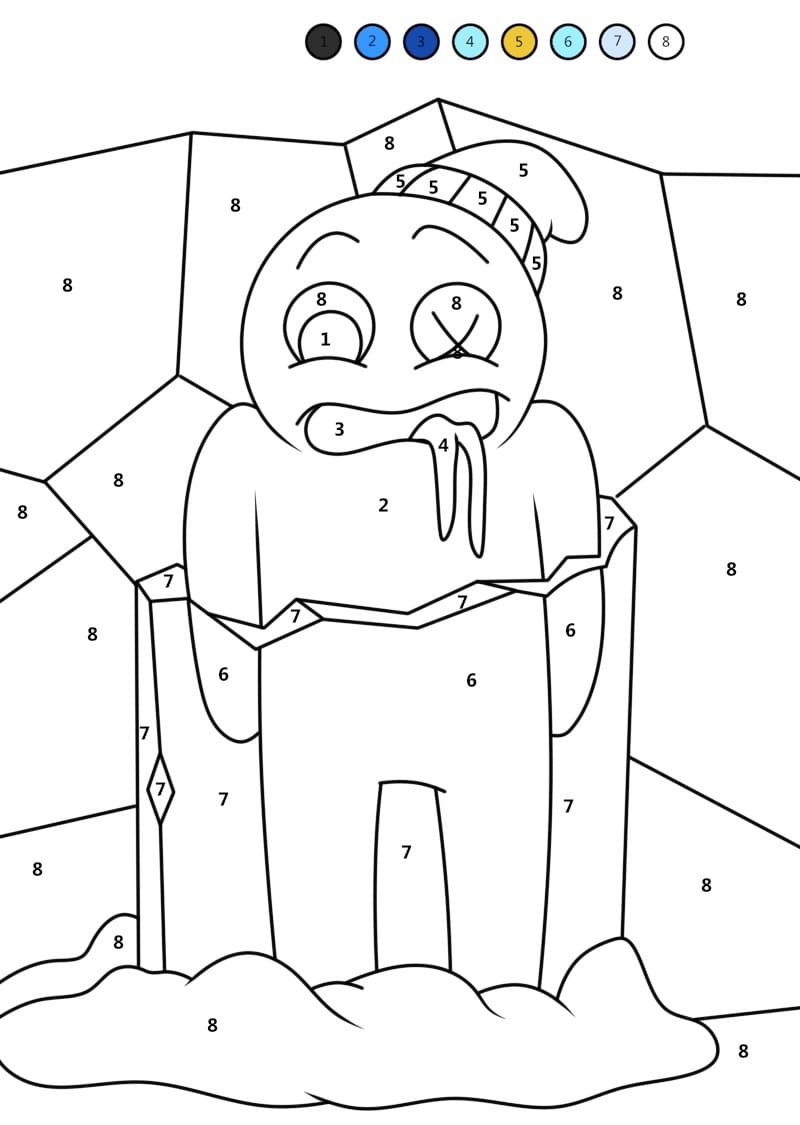 Rainbow Friends Coloriage Magique Gratuit