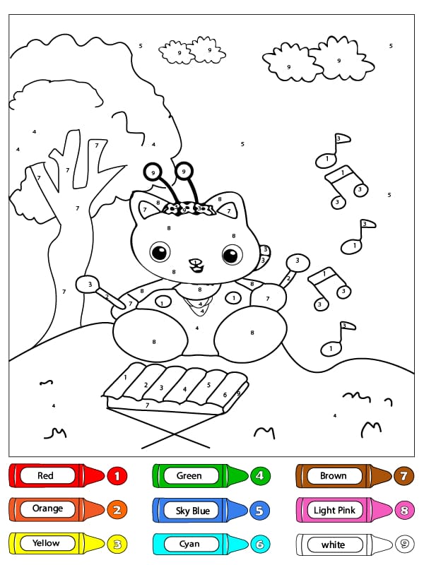 Coloriage Magique Fée Minette Gabby et la Maison Magique Coloriage Magique