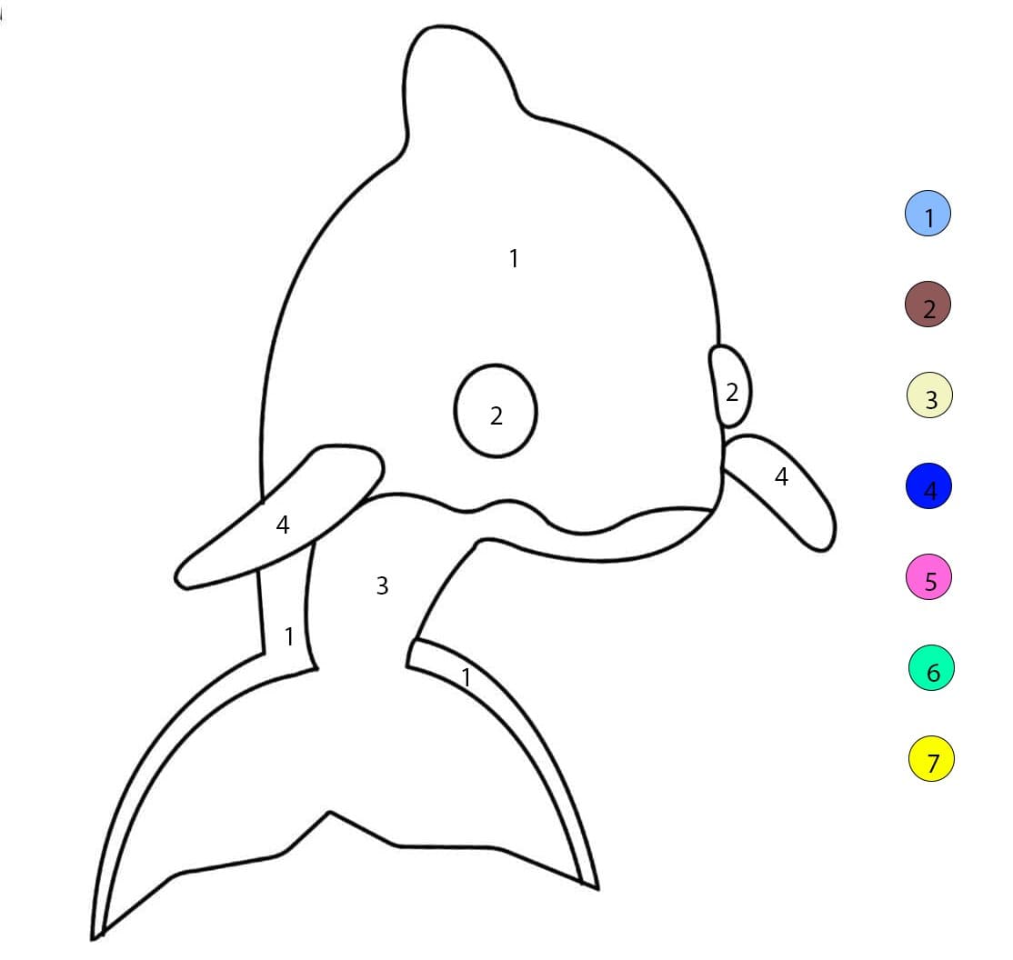 Adopt Me Dauphin Coloriage Magique
