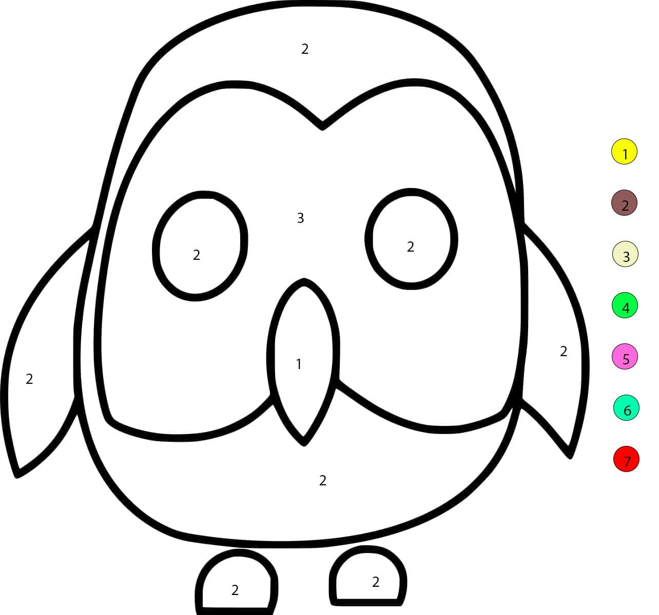 Adopt Me Hibou Coloriage Magique