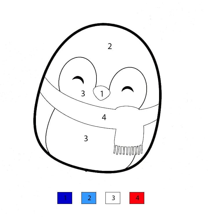 Coloriage Magique Squishmallows Luna Coloriage Magique