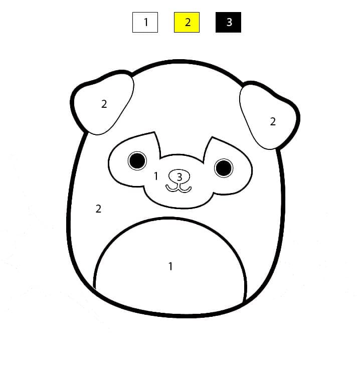 Coloriage Magique Squishmallows Prince Coloriage Magique