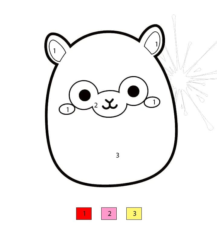 Coloriage Magique Squishmallows Tim Coloriage Magique