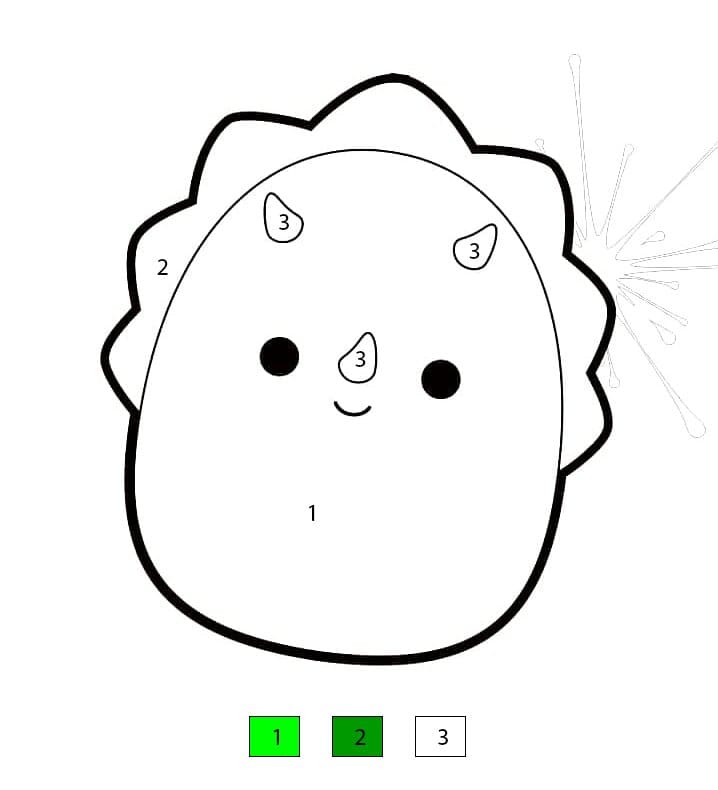 Coloriage Magique Squishmallows Tristan Coloriage Magique