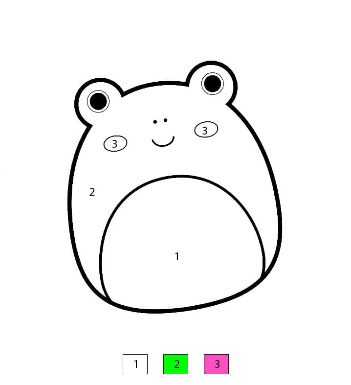 Squishmallows Wendy Coloriage Magique