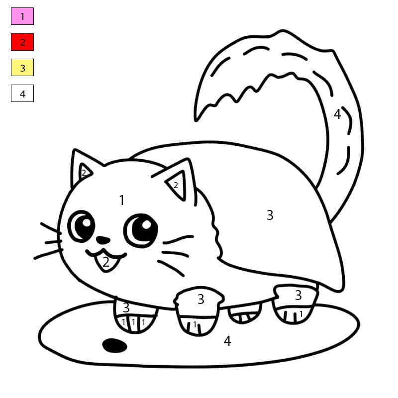 Pussini Sushini Brainrot Coloriage Magique