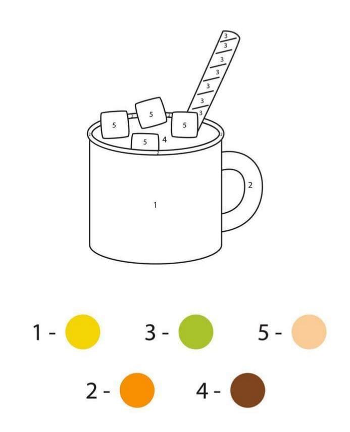 Tasse en céramique Coloriage Magique