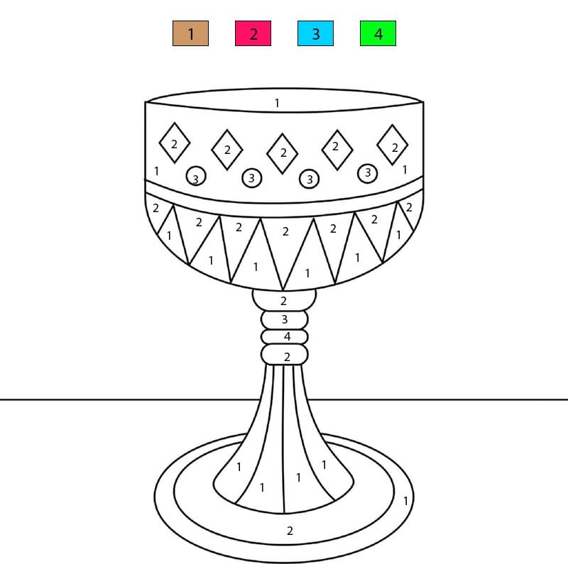 Tasse stylée Coloriage Magique