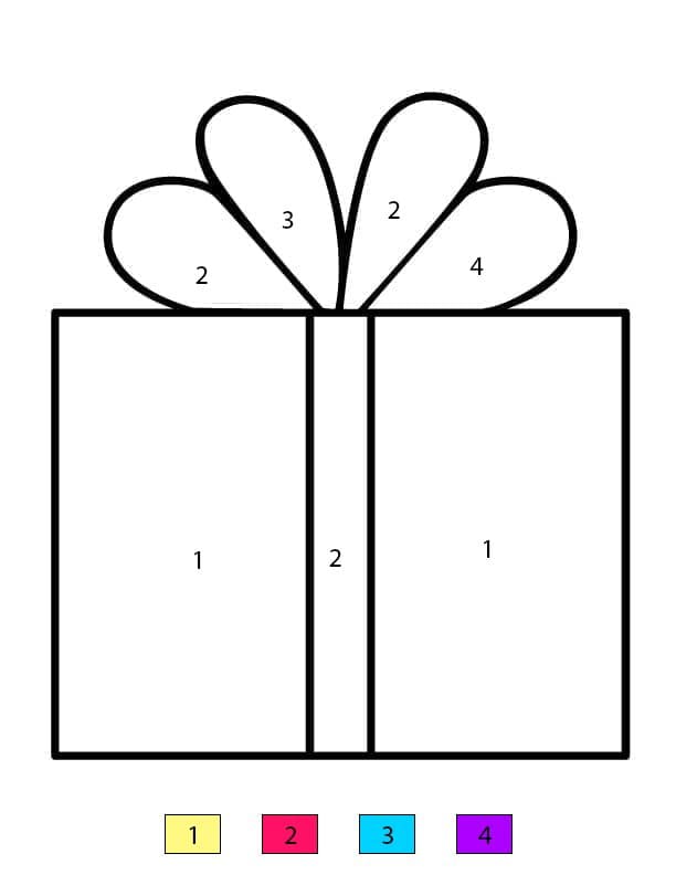 Cadeau mignon Coloriage Magique